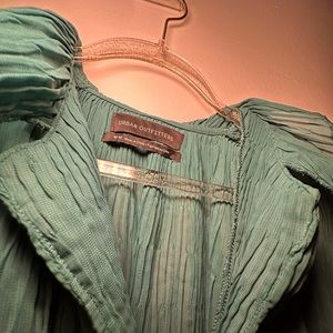 Urban Outfiters sheer lightweight throw over button up shirt